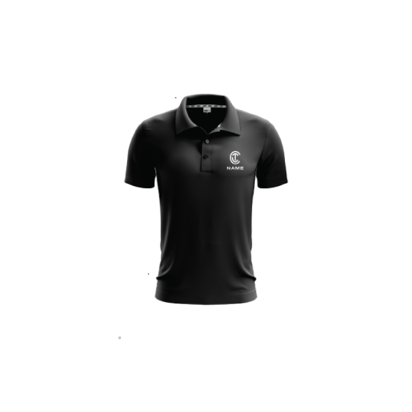 Campbelltown Tennis Polo - Black