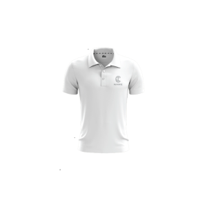 Campbelltown Tennis Polo - White